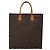 LOUIS VUITTON Borsa Sac Plat Monogram M51140 LV Auth 141088 Monogramma - vista 2