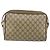 Sac à bandoulière GUCCI GG Supreme Web Sherry Line PVC Beige 119 02 088 Auth BA6080 Doré - vue 2