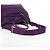 PRADA Borsa a Mano Nylon 2 vie Viola Oro Auth 138073M D'oro Porpora - vista 8