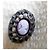 Dior x John Galliano Spring 1998 Lace Trim Cameo Button Jacket Cream - view 3