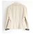 Dior x John Galliano Spring 1998 Lace Trim Cameo Button Jacket Cream - view 9