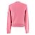 Cashmere-Strickpullover mit COCO-Gitarren-Patch von Chanel Pink - Ansicht 3