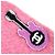 Cashmere-Strickpullover mit COCO-Gitarren-Patch von Chanel Pink - Ansicht 5