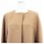 Autre Marque Abrigo de Conejo Rex Melton ADORE Beige Camello - vista 2