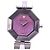 Autre Marque CENTURY Time Gem Edelstahl Quarz Silber