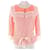 Cardigan de algodón COCO Mark de Chanel Rosa