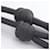 Bracciale Charm Lockit Louis Vuitton Nero - vista 5