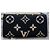 Portafoglio Louis Vuitton Emilie Monogram Giant Nero e Beige Monogramma - vista 14