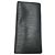 Louis Vuitton Epi-Leder Portemonnaie Brazza Bifold Lang Marineblau