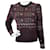 Maglione jacquard a motivo patchwork Etro viola scuro Nero Bordò  - vista 1