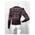 Maglione jacquard a motivo patchwork Etro viola scuro Nero Bordò  - vista 4