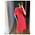 Vestido midi de seda coral rosa Valentino Roja - vista 2