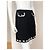 Gonna nera Moschino Couture in lana e seta Nero - vista 3