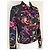 Versace Jeans Couture Graffiti Denim Jacke Schwarz Mehrfarben - Ansicht 3