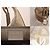 Borsa hobo Gucci GG in scamosciato e pelle beige Cammello - vista 7