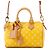 Borsa Louis Vuitton Monogram Speedy P9 Bandoulière 25 Giallo Monogramma
