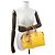 Borsa Louis Vuitton Monogram Speedy P9 Bandoulière 25 Giallo Monogramma - vista 4