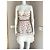 Vestido Dolce & Gabbana de algodón con flores rosa y blanco - vista 3