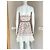 Vestido Dolce & Gabbana de algodón con flores rosa y blanco - vista 5