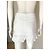 Minifalda Moschino Jeans blanca de algodón con ganchillo Blanco - vista 6