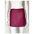 Minifalda de cuero Versace Jeans Couture rojo oscuro Burdeos - vista 2