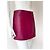 Minifalda de cuero Versace Jeans Couture rojo oscuro Burdeos - vista 4