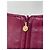 Minifalda de cuero Versace Jeans Couture rojo oscuro Burdeos - vista 6