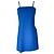 Blaues Versace Jeans Couture Trägerkleid