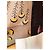 Robe Etro en laine imprimée marron beige orange - vue 9