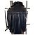 Giacca Biker Burberry in pelle di agnello nera oversize Nero - vista 6