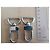 Set di 2 moschettoni Louis Vuitton argento acciaio 60mm - vista 3