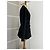 Cappotto lungo nero Thierry Mugler in lana e cashmere - vista 3