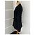 Cappotto lungo nero Thierry Mugler in lana e cashmere - vista 5