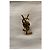 Spilla Yves Saint Laurent Arty Logo Monogramma Oro D'oro - vista 3