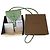 Borsa a tracolla Loewe Monogramma in cotone verde chiaro
