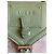 Borsa a tracolla Loewe Monogramma in cotone verde chiaro - vista 5