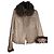 Burberry Brit Lederjacke Beige