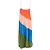 Abito Maxi Arcobaleno a Strati in Seta Multicolore di Carolina Herrera - vista 3