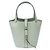 Hermès Borsa HERMES Picotin in Pelle Esotica Verde - 102916 - vista 5