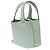 Hermès Borsa HERMES Picotin in Pelle Esotica Verde - 102916 - vista 6