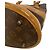 Louis Vuitton Bucket PM Monogram Handtasche Braun - Ansicht 4