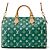 Borsa Boston Louis Vuitton Speedy P9 Bandoulière 40 Verde Verde chiaro