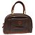 Céline Borsa a mano in tela Macadam CELINE in pelle PVC marrone oro Auth 141839 D'oro