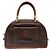 Céline Borsa a mano in tela Macadam CELINE in pelle PVC marrone oro Auth 141839 D'oro - vista 13