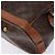 Céline Borsa a mano in tela Macadam CELINE in pelle PVC marrone oro Auth 141839 D'oro - vista 15