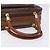Céline Borsa a mano in tela Macadam CELINE in pelle PVC marrone oro Auth 141839 D'oro - vista 7