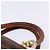 Céline Borsa a mano in tela Macadam CELINE in pelle PVC marrone oro Auth 141839 D'oro - vista 8