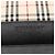 Borsa Tote Nova Check Burberry in Tela e Pelle Beige Argento Auth BA5747 - vista 18