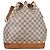 LOUIS VUITTON Borsa a Spalla Noe Damier Azur N42222 LV Auth 141023V - vista 2