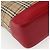 Autre Marque Borsa Tote Burberrys Nova Check in tela beige rossa oro Auth BA5696 Rosso D'oro - vista 16
